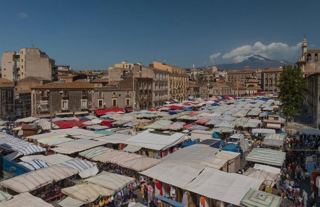 Via Idria 14 Apartman Catania-Fontanarossai nemzetközi repülőtér Kültér fotó