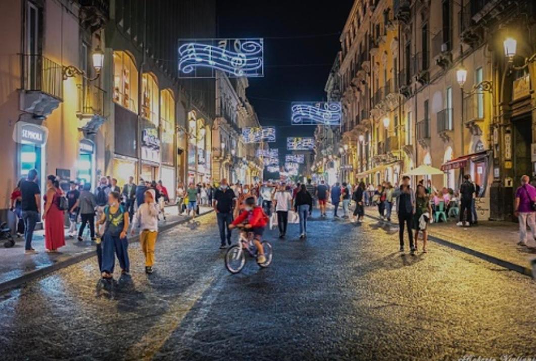 Via Idria 14 Apartman Catania-Fontanarossai nemzetközi repülőtér Kültér fotó