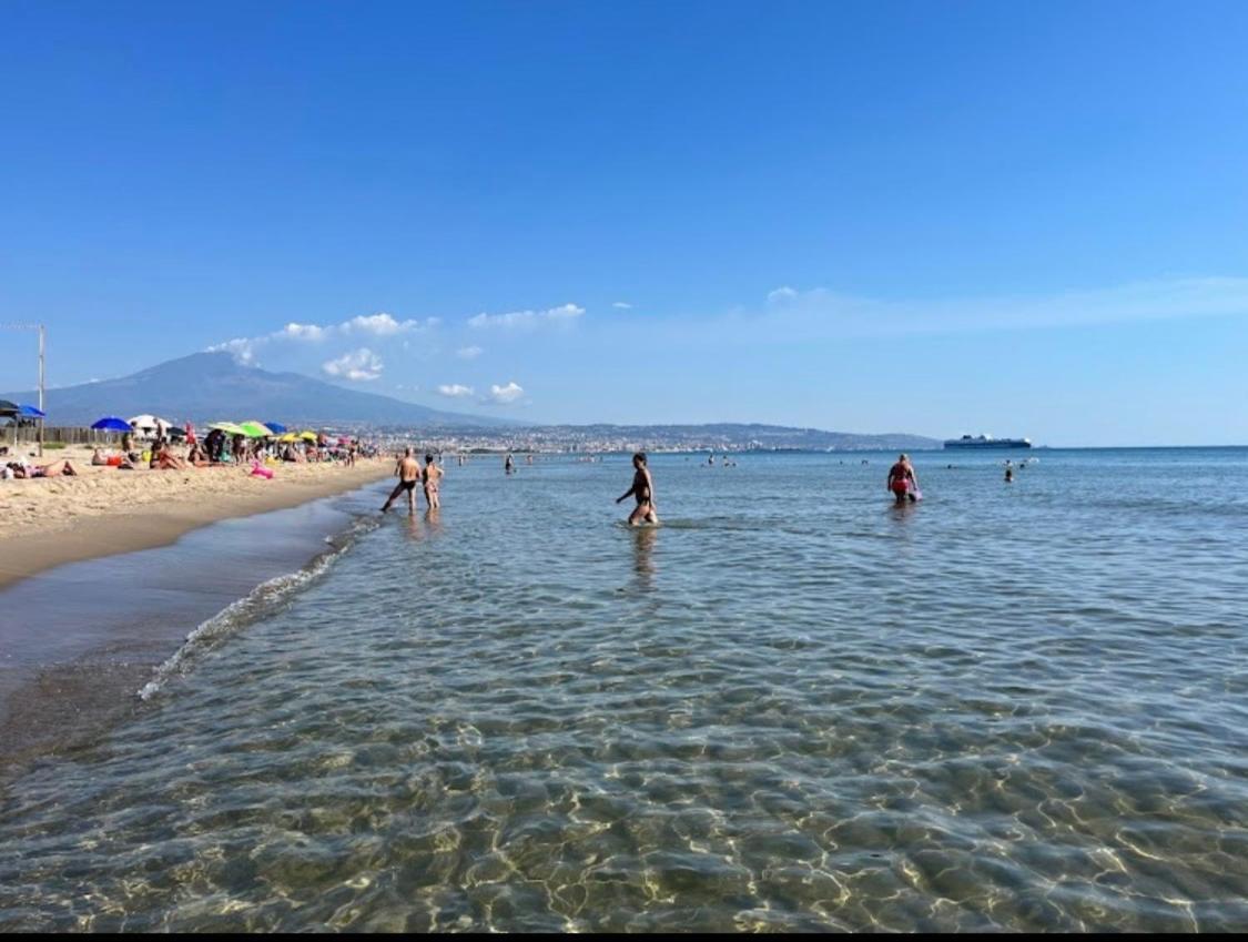 Via Idria 14 Apartman Catania-Fontanarossai nemzetközi repülőtér Kültér fotó